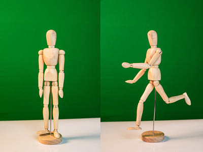 Модель для рисования "Человек" (манекен художественный)